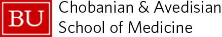 Logotipo de la Facultad de Medicina Chobanian y Avedisian de la Universidad de Boston