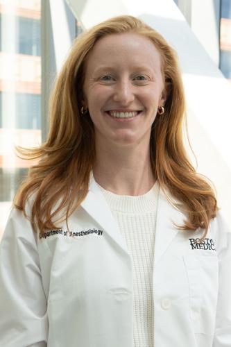 Headshot of Rebecca Rogers, CRNA, nurse anesthetist at Boston Medical Center