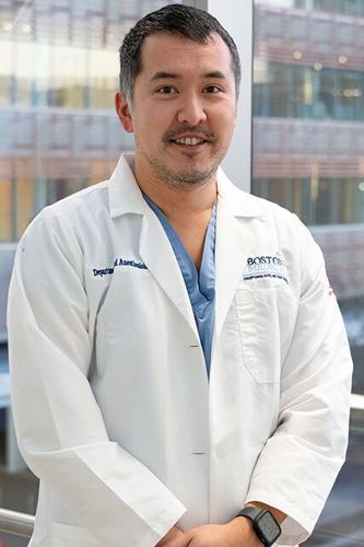 Headshot of David St. Germain, nurse anesthetist at Boston Medical Center