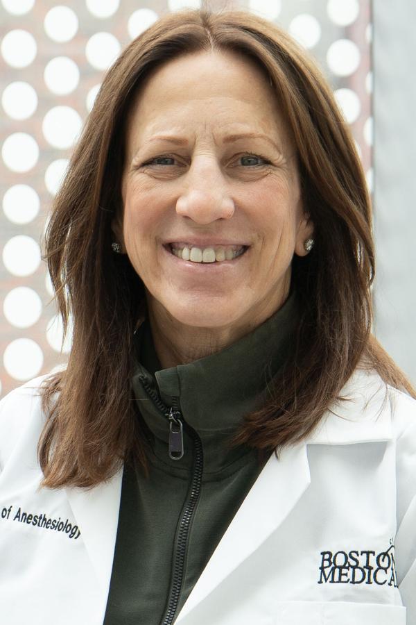 Headshot of Sarah Fredriksson, DNAP, CRNA, nurse anesthetist at Boston Medical Center