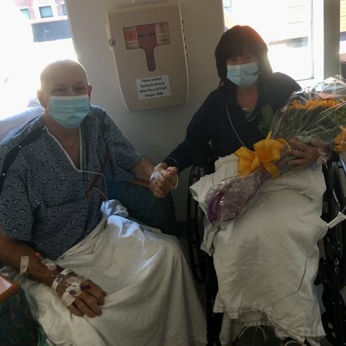 Jim was diagnosed with Kidney failure and his spouse Collette was a match for a transplant.