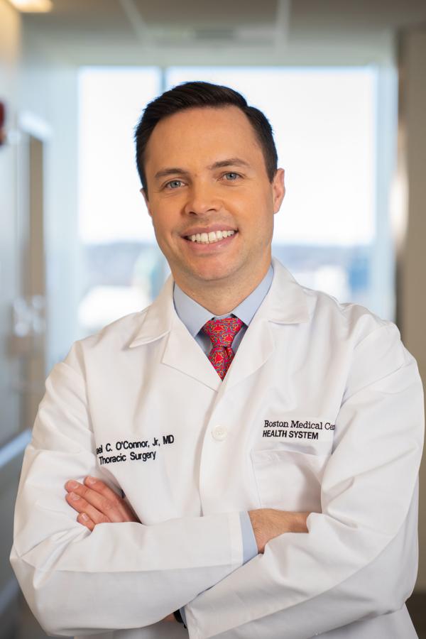 Headshot of Michael C. O&rsquo;Connor, Jr., MD, thoracic surgeon at BMC and BMC Brighton