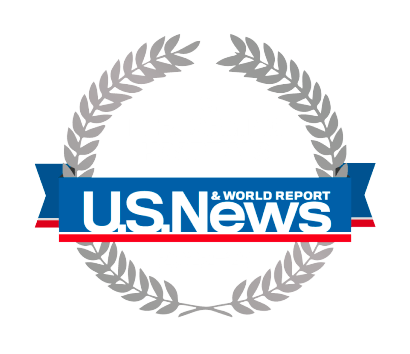 U.S. News and World Report Logotipo de hospitales de alto rendimiento