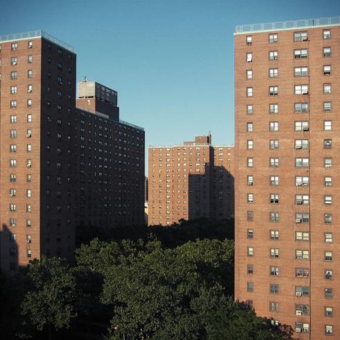 Housing projects in the Lower East Side of Manhattan, New York City