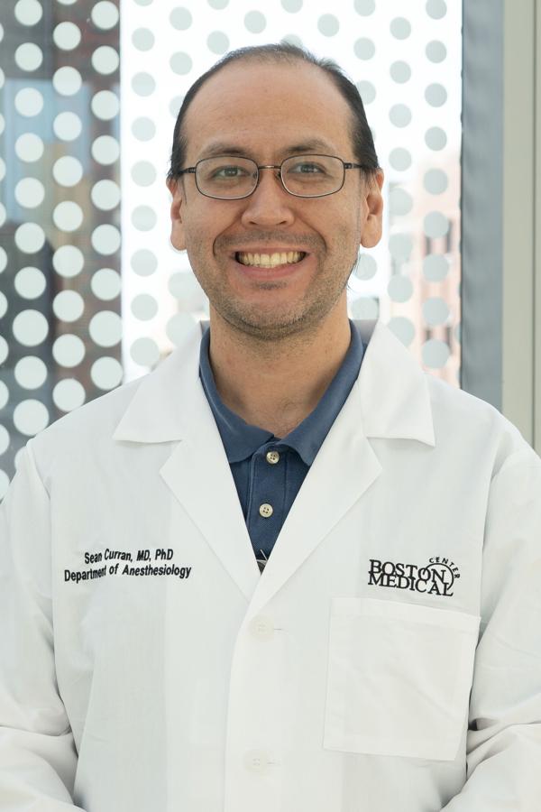 Headshot of Sean Curran, MD, anesthesiologist at Boston Medical Center