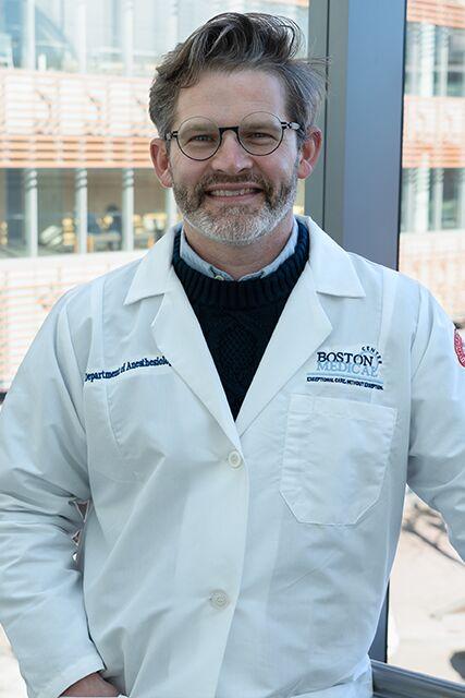 Headshot of Christopher J. Hansen, DO, anesthesiologist at Boston Medical Center