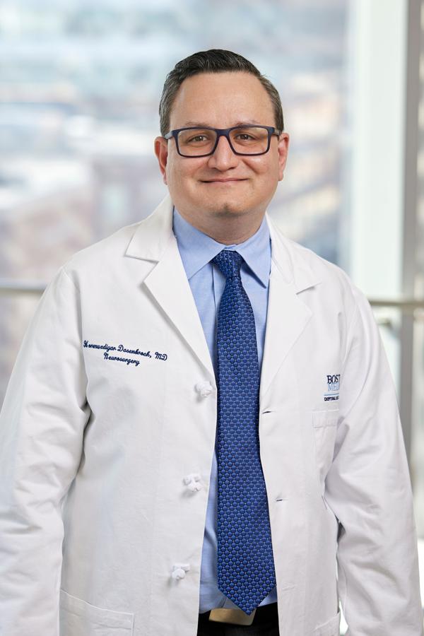 Photo of Hormuzdiyar Dasenbrock, MD, MPH, neurosurgeon at BMC