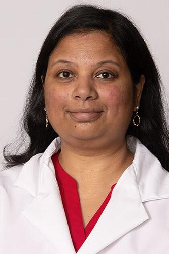 Photo of Vindhya Bellamkonda, MD, pathologist at Boston Medical Center